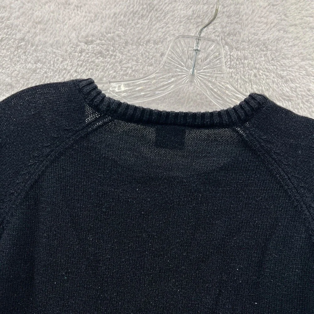 Star Wars Medium Womens Black Top Ugly Sweater Long Sleeve Pullover Darth‎ Vader - Picture 14 of 14